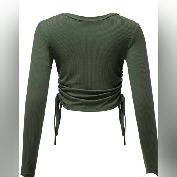 A NEW DAY casual green long sleeve top - Picture 5 of 9